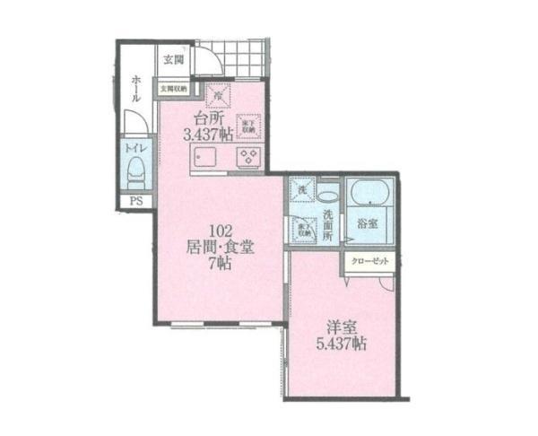 川崎市幸区小向西町２丁目のアパート