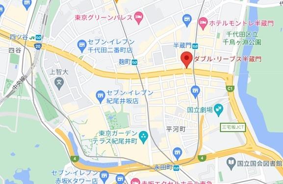ダブル・リーブス半蔵門（2階店舗区画）