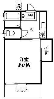 川崎市中原区下小田中２丁目のアパート