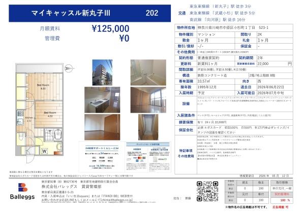 川崎市中原区小杉町１丁目のマンション