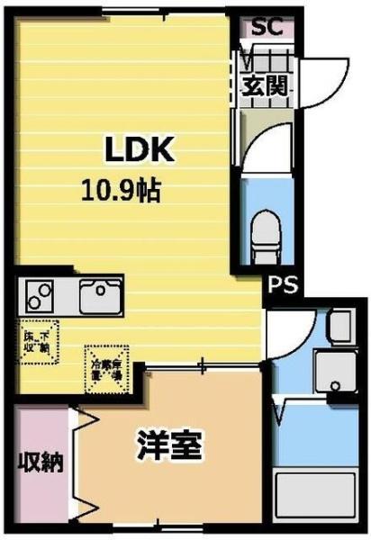 世田谷区下馬６丁目のアパート