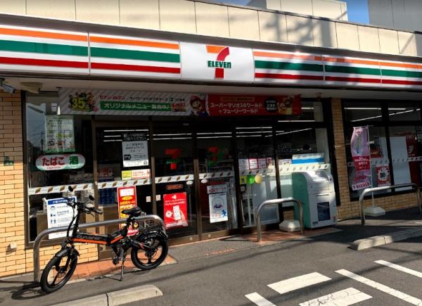 世田谷区玉川田園調布２丁目のマンション(セブンイレブン田園調布2丁目店)
