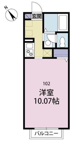 横浜市鶴見区佃野町のアパート