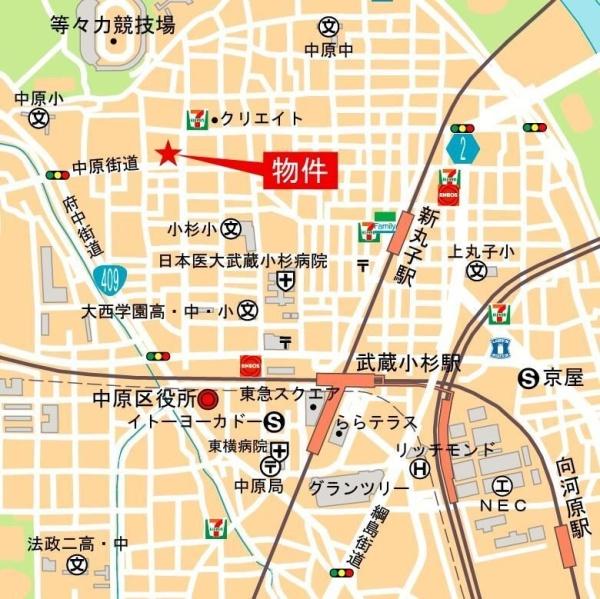 川崎市中原区小杉御殿町１丁目のマンション