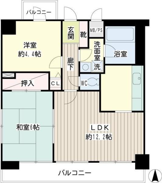 川崎市幸区中幸町４丁目のマンション