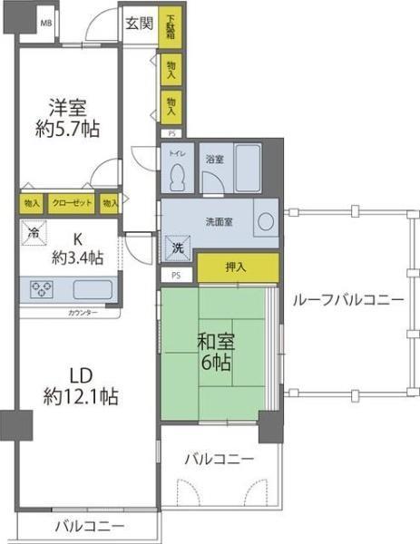 横浜市鶴見区下末吉２丁目のマンション