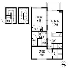 川崎市高津区末長１丁目のアパート