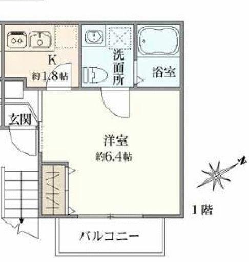 横浜市鶴見区岸谷２丁目のアパート