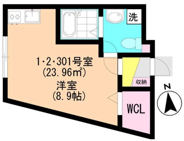 大田区北馬込２丁目のアパート