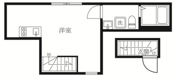 目黒区平町２丁目のアパート