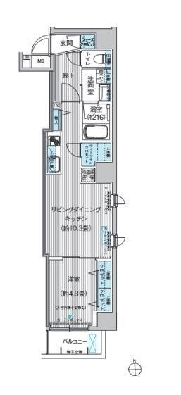 大田区西蒲田６丁目のマンション