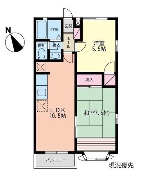 横浜市都筑区北山田６丁目のアパート