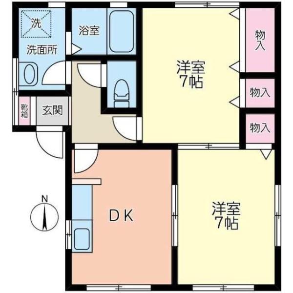 川崎市中原区中丸子のアパート