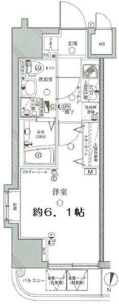 川崎市中原区上小田中６丁目のマンション
