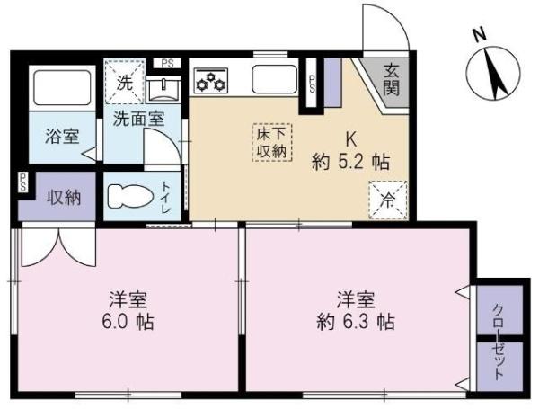 大田区山王４丁目のアパート