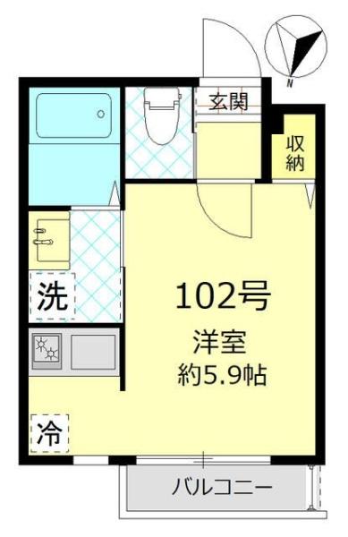 品川区大井２丁目のアパート