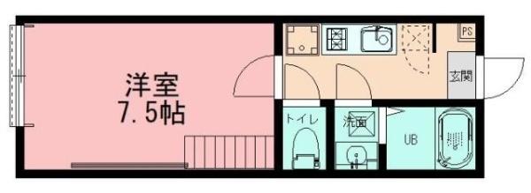 横浜市神奈川区三ツ沢南町のアパート