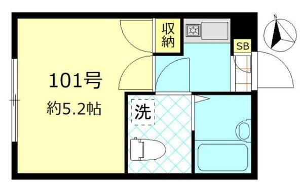 大田区大森中３丁目のアパート