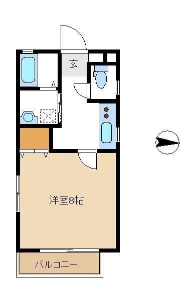 川崎市中原区新城５丁目のアパート