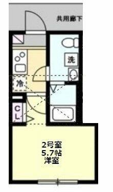 川崎市中原区上平間のアパート