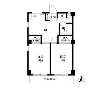 川崎市高津区下野毛２丁目のマンション