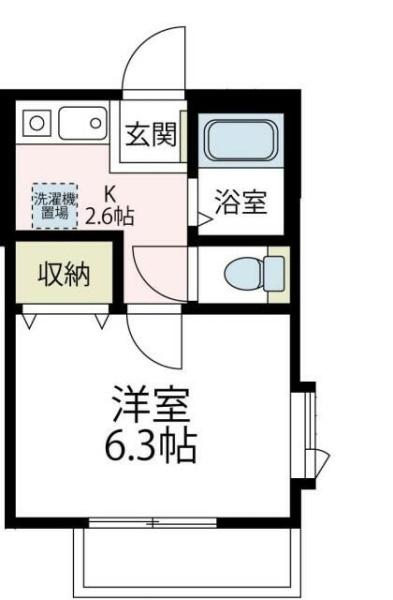 横浜市鶴見区東寺尾４丁目のアパート