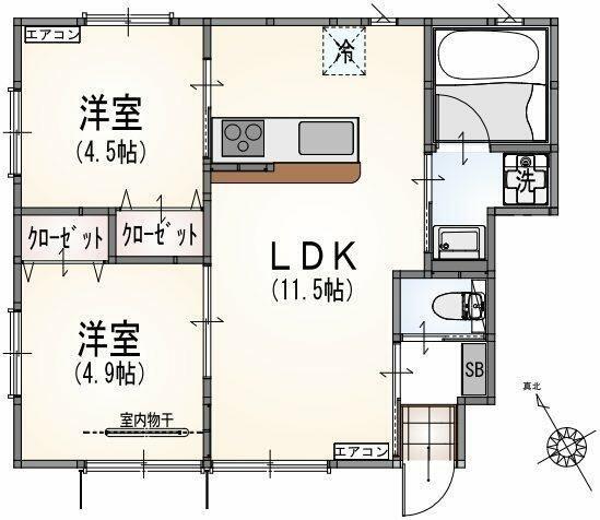 川崎市多摩区中野島４丁目のアパート