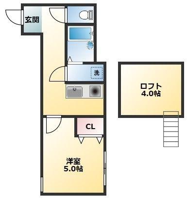 川崎市高津区溝口５丁目のアパート