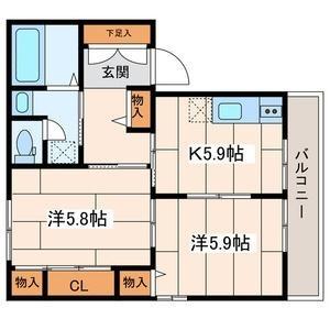 川崎市幸区南加瀬１丁目のハイツ