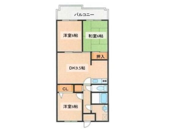 横浜市港北区富士塚２丁目のアパート