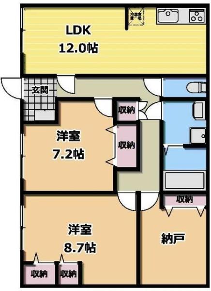 大田区中央７丁目のアパート