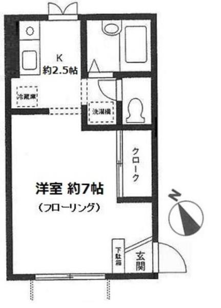 横浜市神奈川区西神奈川３丁目のアパート