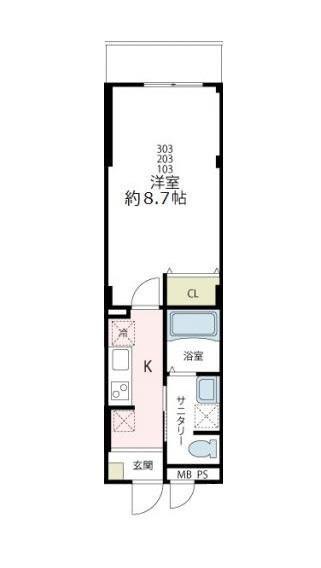 川崎市中原区上小田中７丁目のマンション