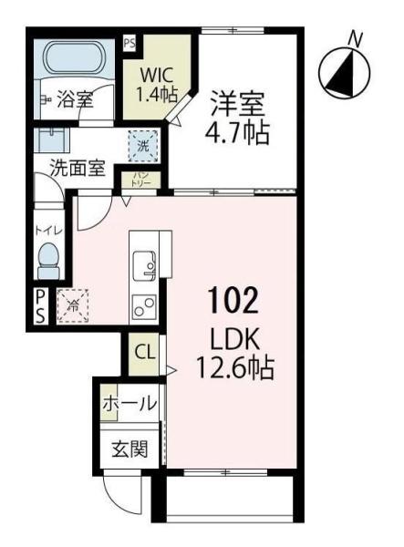 川崎市高津区向ケ丘のアパート