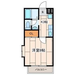 川崎市高津区下作延５丁目のコーポ