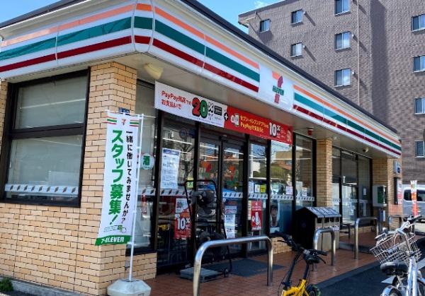 川崎市多摩区宿河原１丁目のアパート(セブンイレブン川崎宿河原4丁目店)