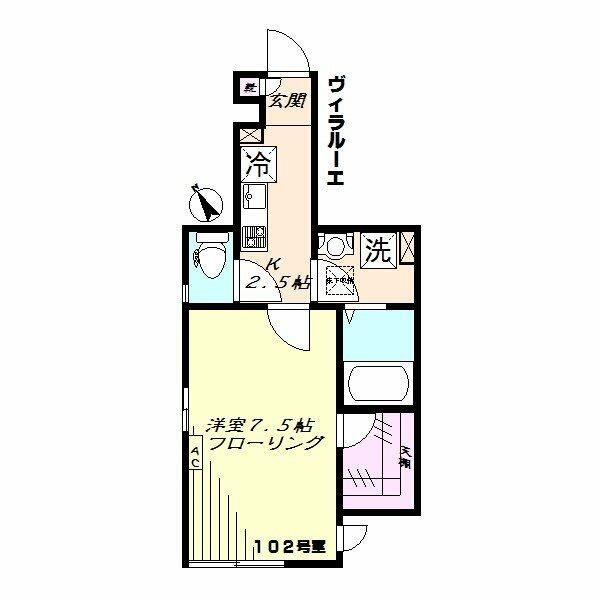 川崎市高津区溝口５丁目のアパート