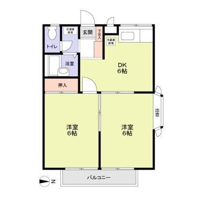 川崎市高津区久末のアパート