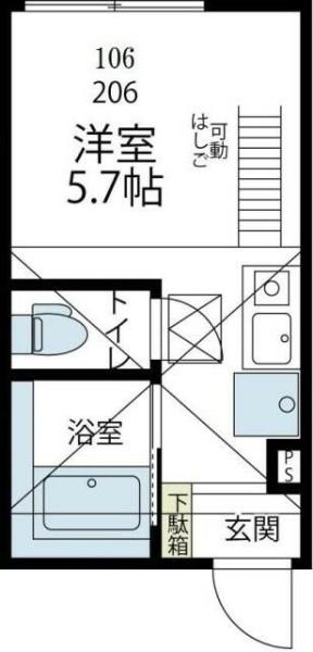 川崎市川崎区四谷上町のアパート