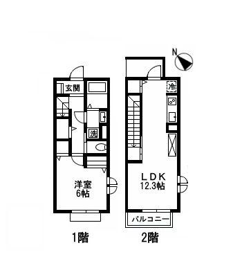 目黒区上目黒３丁目のアパート