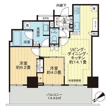 川崎市中原区小杉町３丁目のマンション