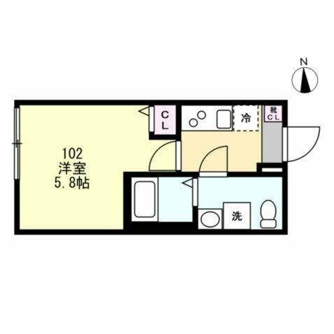 川崎市中原区下小田中５丁目のアパート
