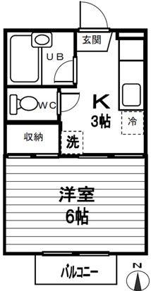 川崎市高津区梶ケ谷６丁目のアパート