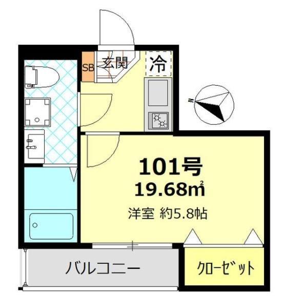 大田区西糀谷３丁目のアパート