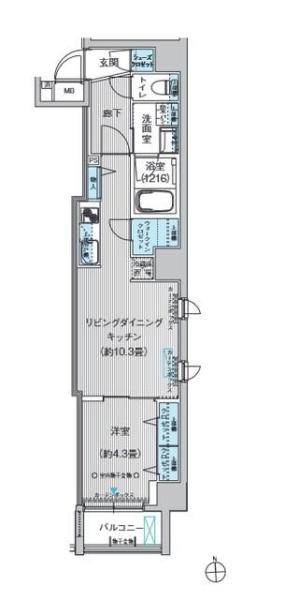 大田区西蒲田６丁目のマンション