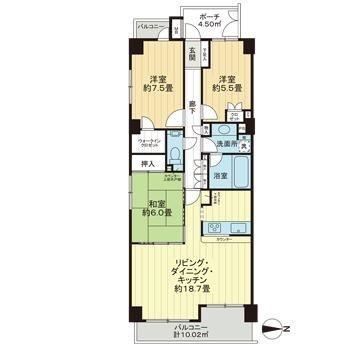 川崎市中原区上平間のマンション