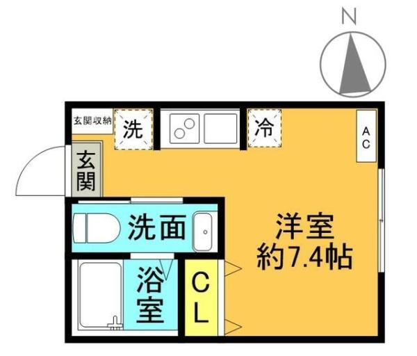 横浜市神奈川区三ツ沢上町のアパート