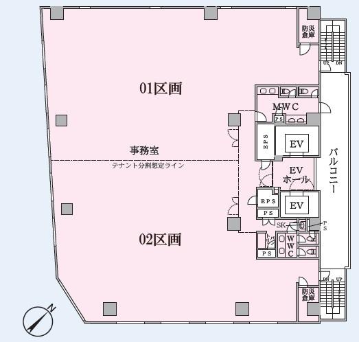 CIRCLES（サークルズ）＋築地　4階　事務所