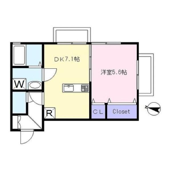 川崎市幸区南加瀬３丁目のアパート
