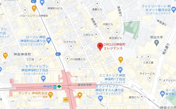 CIRCLES神保町Ⅱ　3階　事務所（会議室付き）